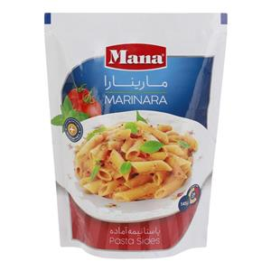 پاستا نیمه آماده با سس مارینارا145گرمی مانا